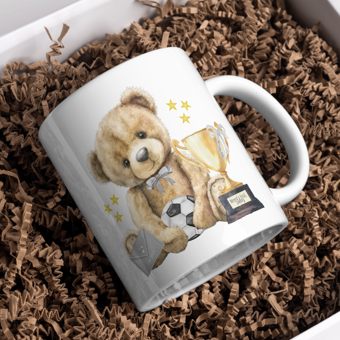 Happy Father Day - Teddybear Trophy - Mug