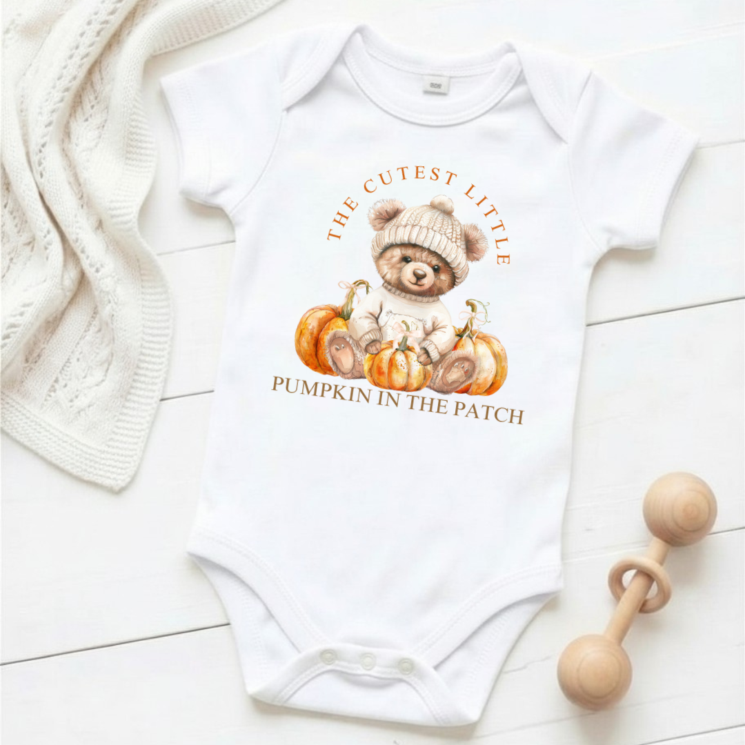 The Cutest Pumpkin in the Patch - Baby Grow