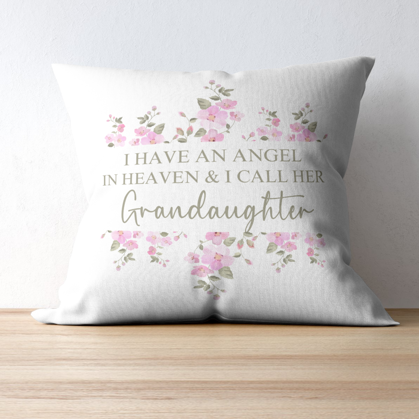 Angel in Heaven Pillow Case - Grandaughter