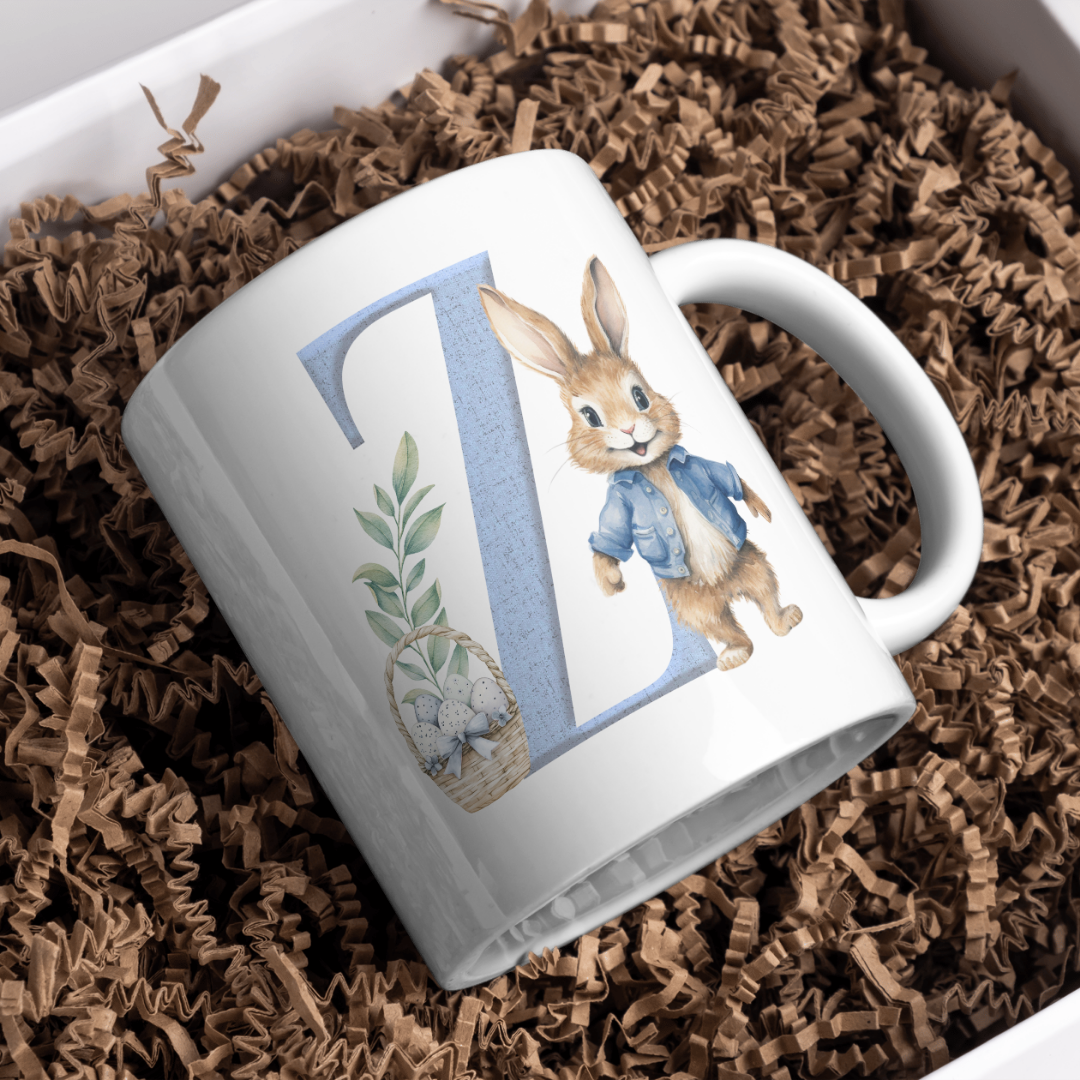 Flopsy Bunny Monogram Mug