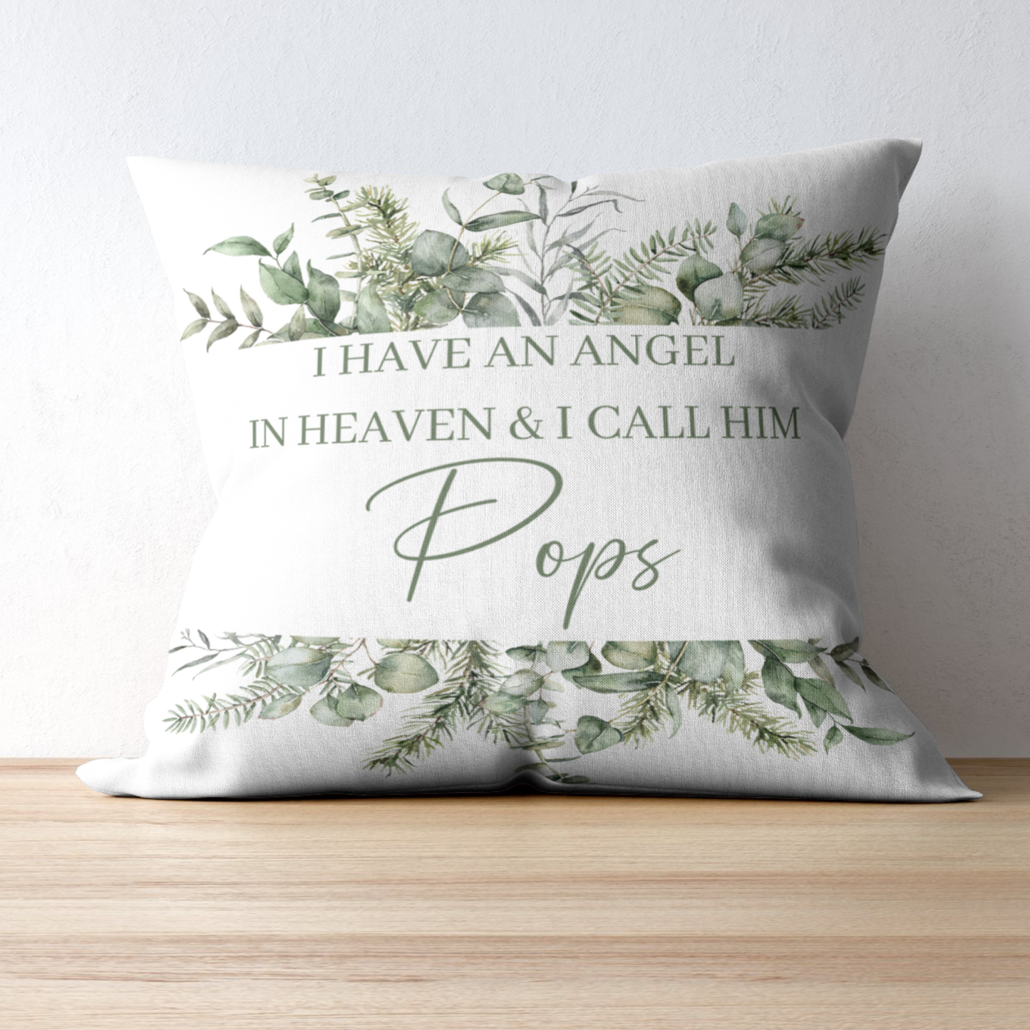 Angel in Heaven Pillow Case - Pops