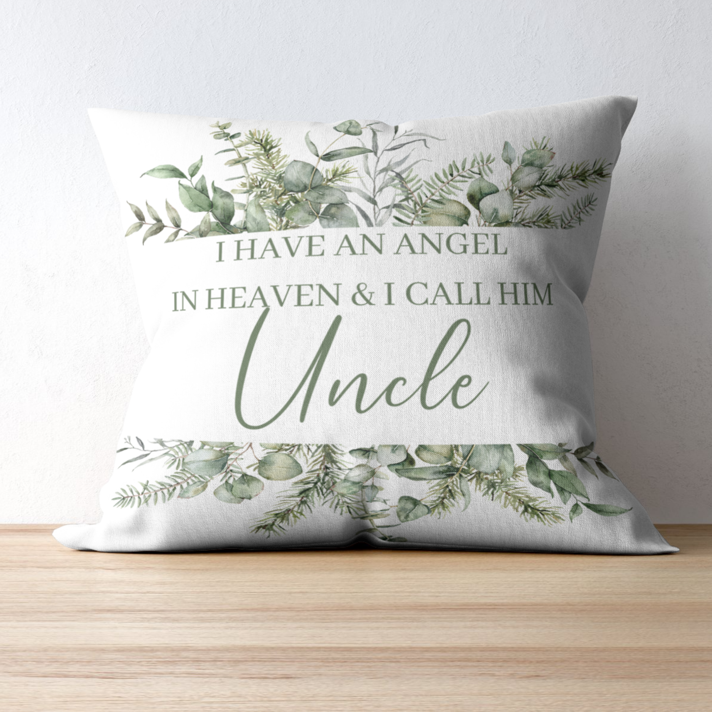 Angel in Heaven Pillow - Uncle