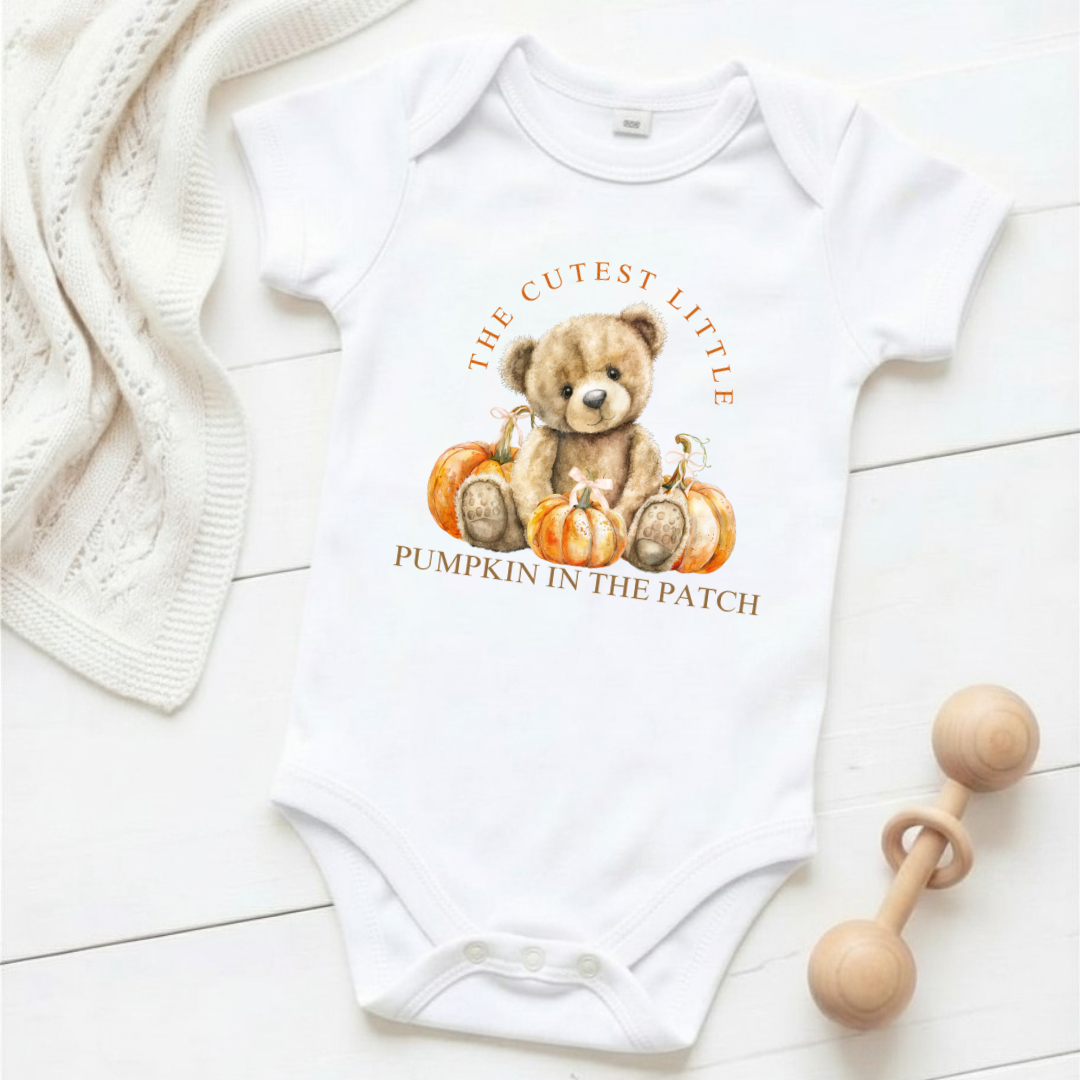 The Cutest Pumpkin in the Patch - Baby Grow