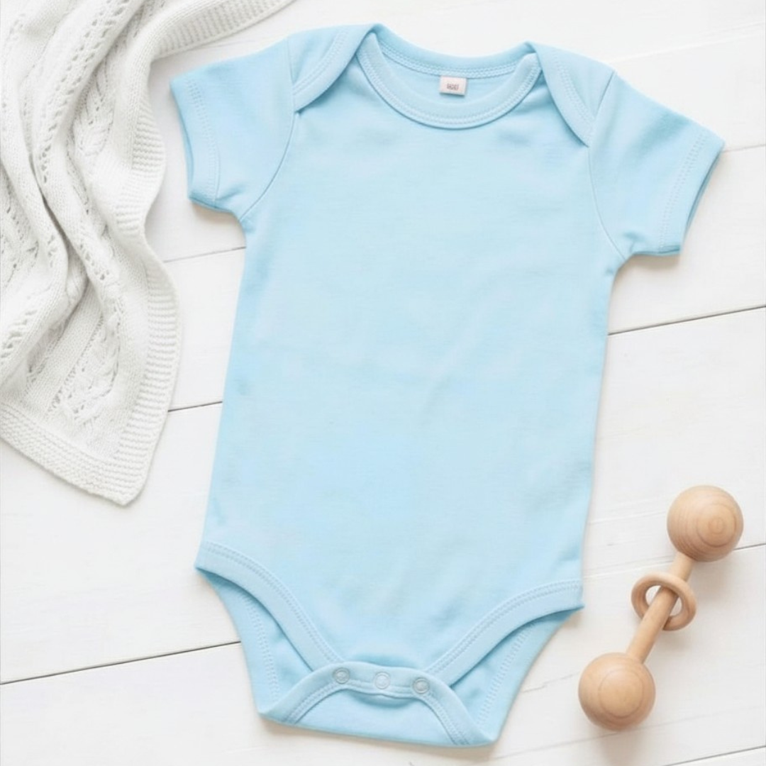 Essential Short Sleeve Baby Bodysuit