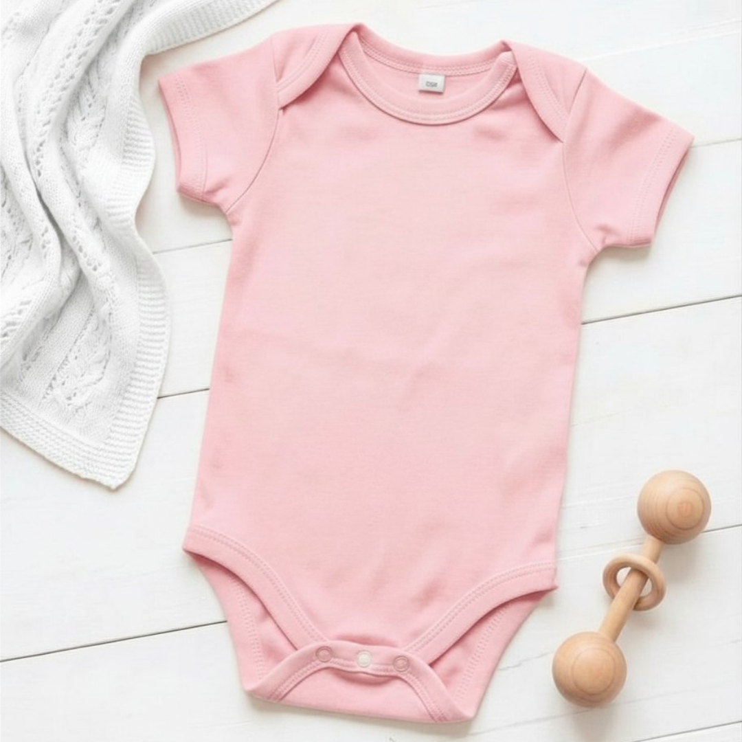 Essential Short Sleeve Baby Bodysuit