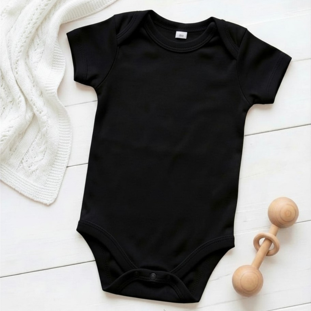 Essential Short Sleeve Baby Bodysuit