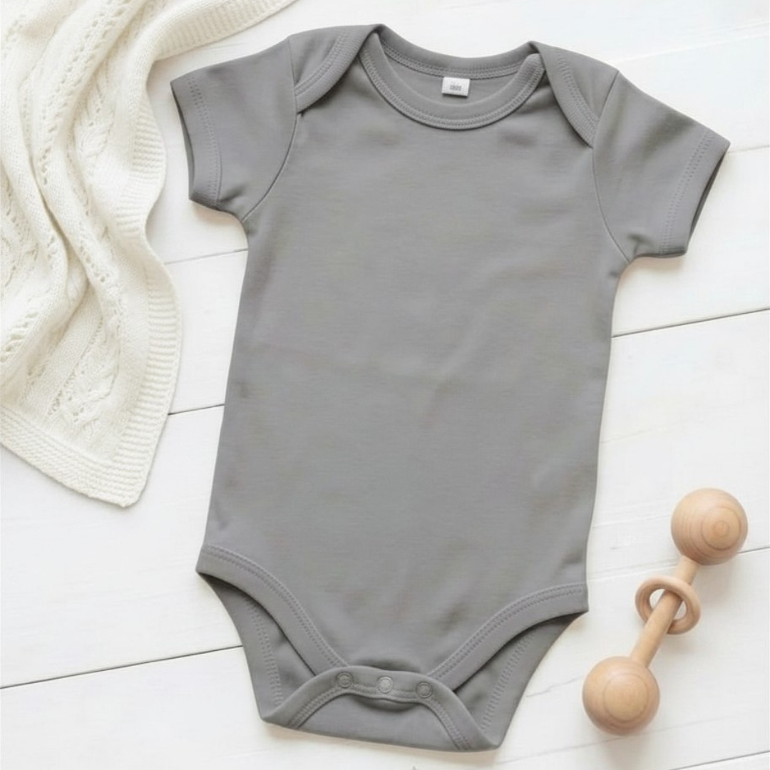 Essential Short Sleeve Baby Bodysuit