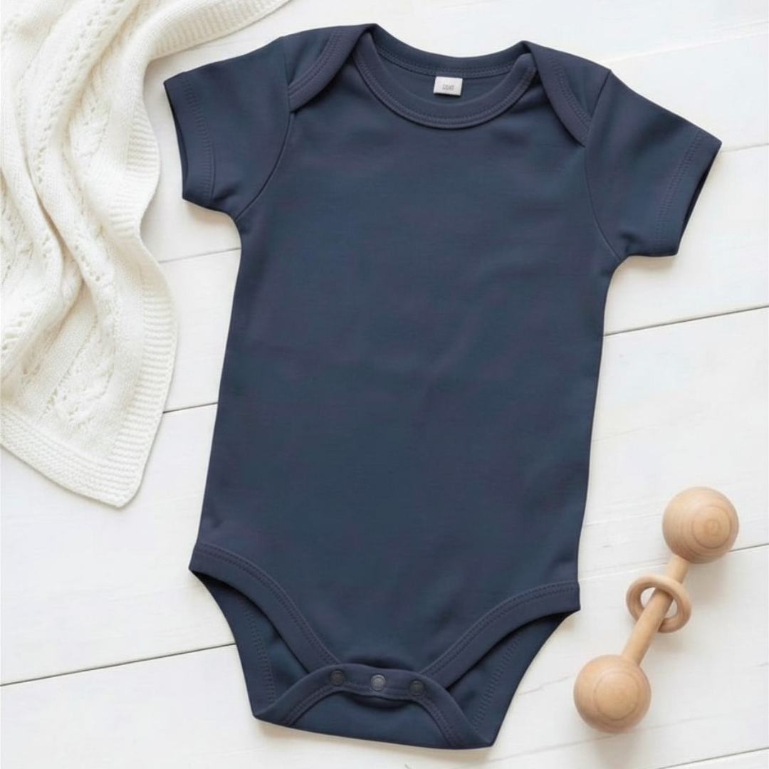 Essential Short Sleeve Baby Bodysuit