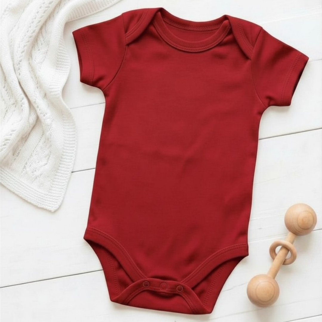 Essential Short Sleeve Baby Bodysuit