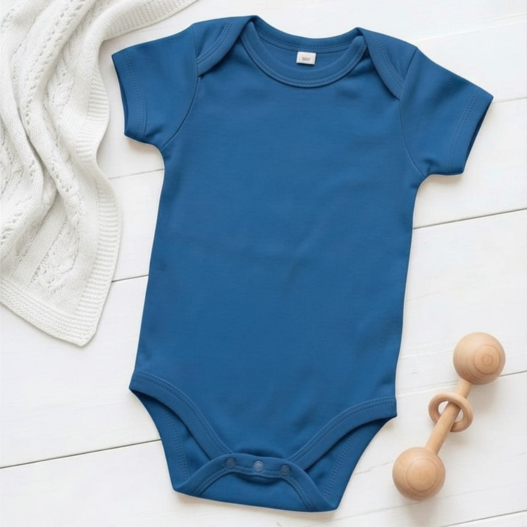 Essential Short Sleeve Baby Bodysuit