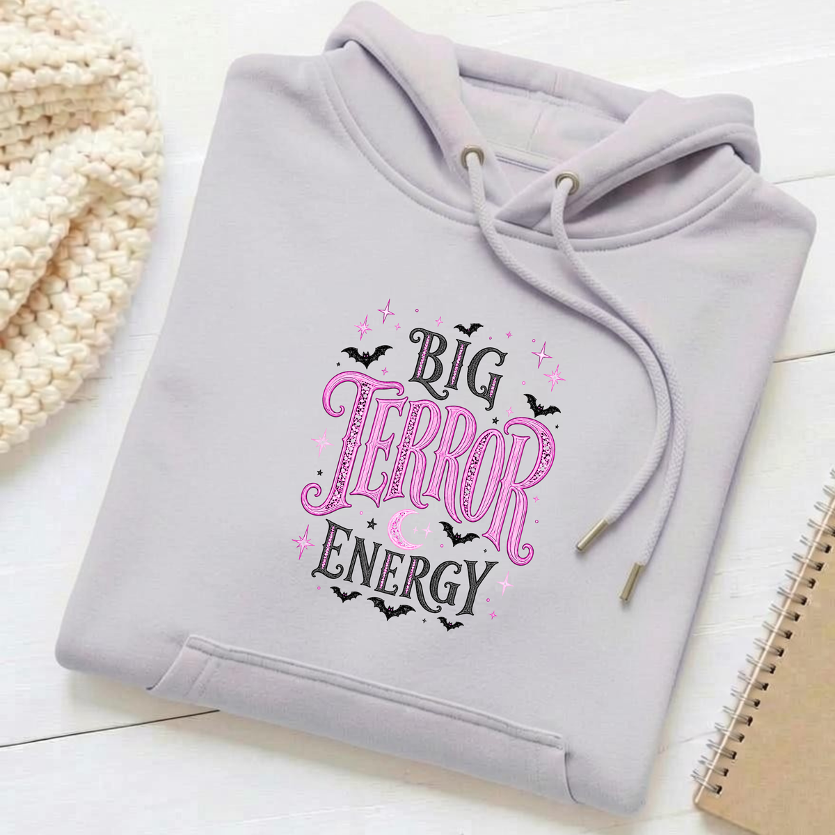 Big Terror Energy (Pink) - Hoodie