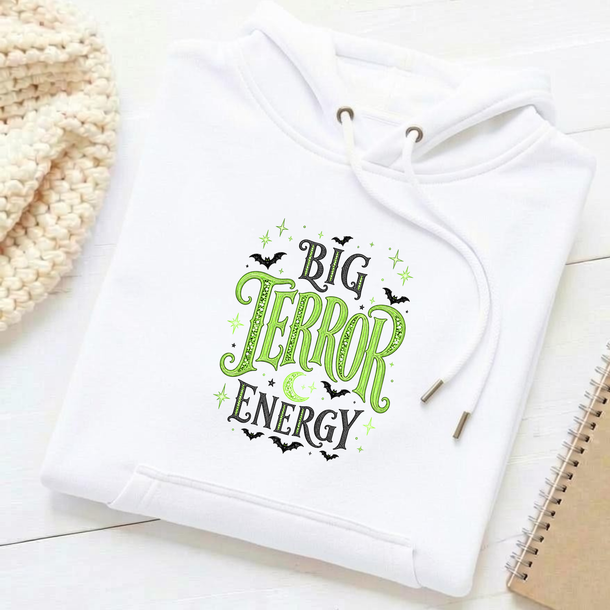 Big Terror Energy (Green) - Hoodie