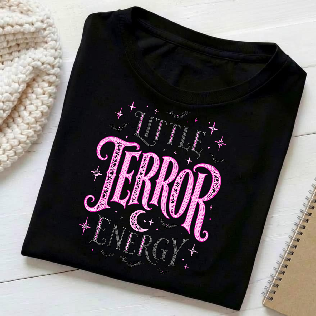 Little Terror Energy (Pink) - T-Shirt