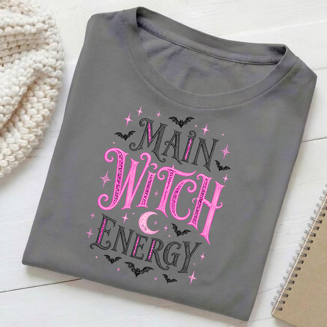 Main Witch Energy (Pink) - T-Shirt