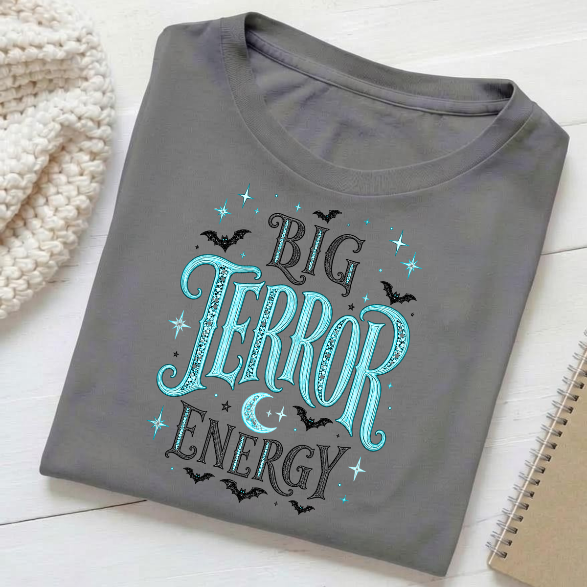 Big Terror Energy (Blue) - T-Shirt