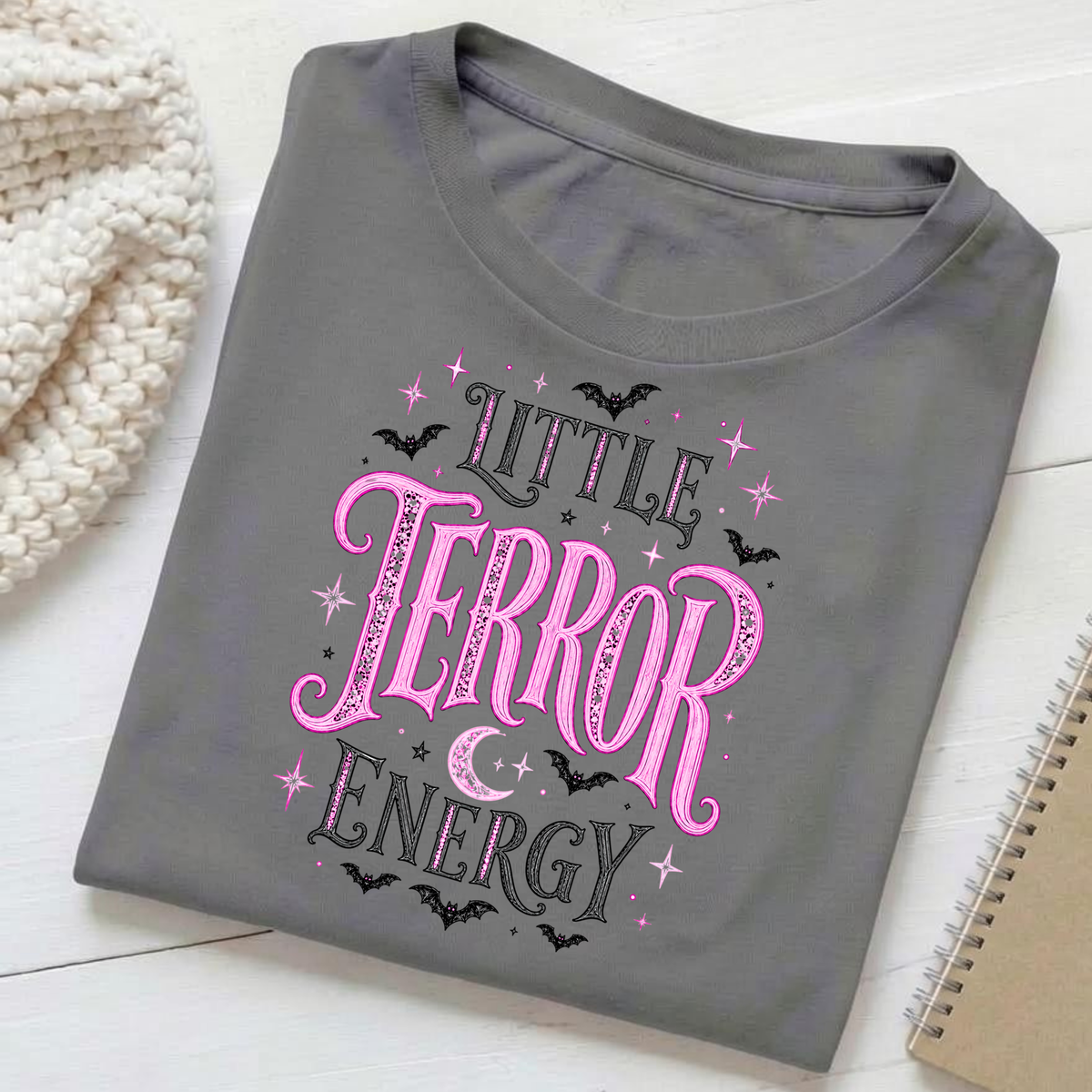 Little Terror Energy (Pink) - T-Shirt