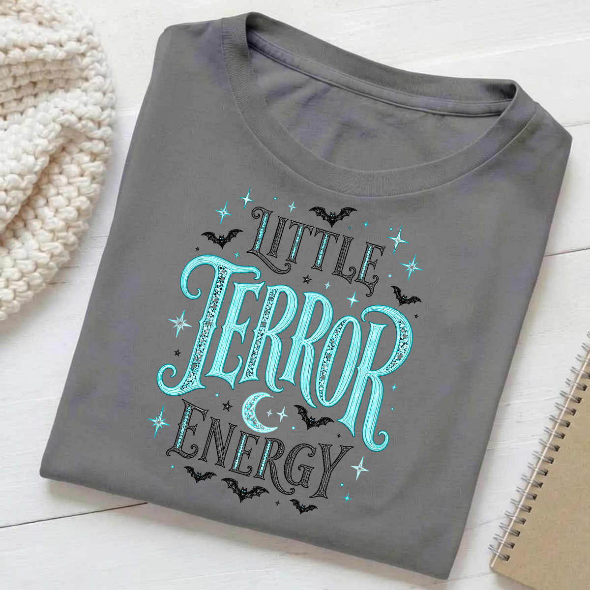 Little Terror Energy (Blue) - T-Shirt
