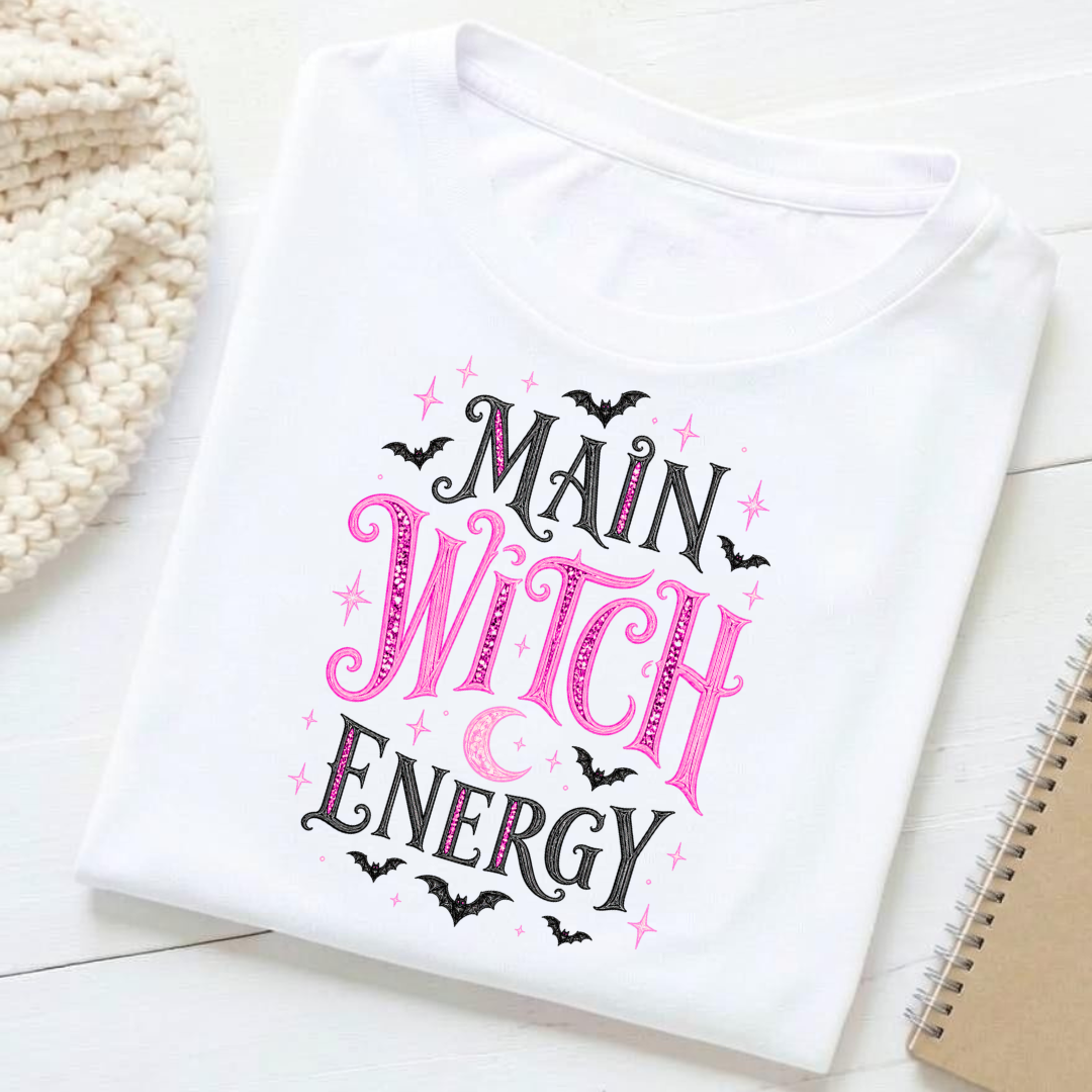 Main Witch Energy (Pink) - T-Shirt