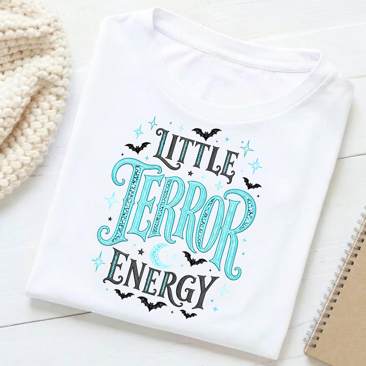 Little Terror Energy (Blue) - T-Shirt