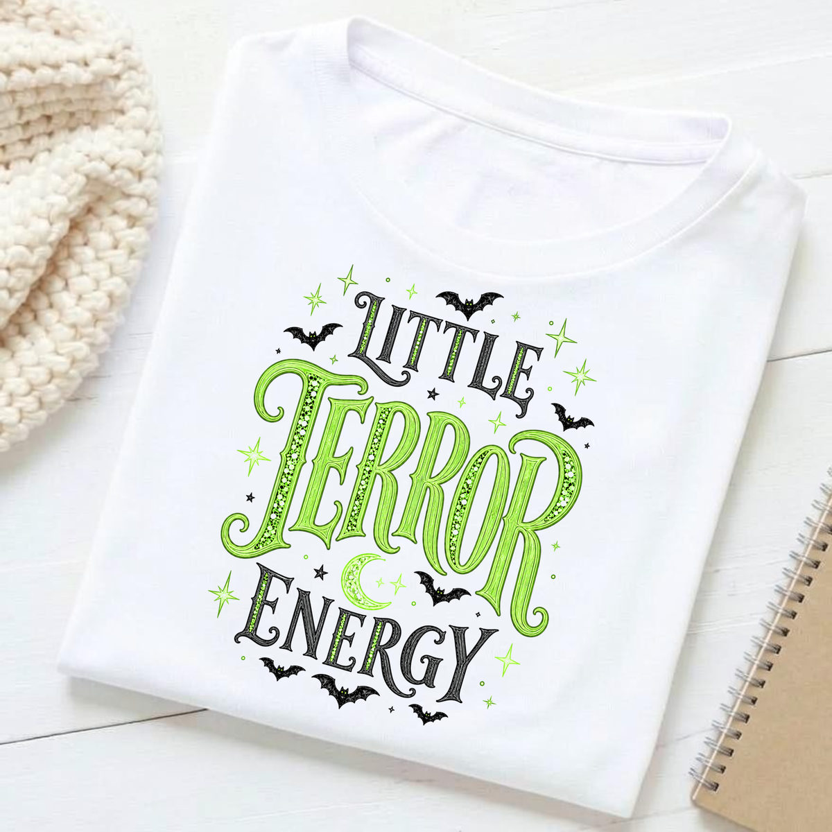 Little Terror Energy (Green) - T-Shirt