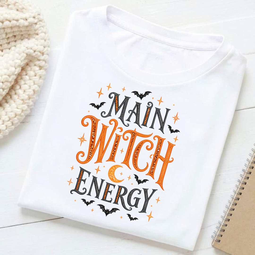 Main Witch Energy (Orange) - T-Shirt